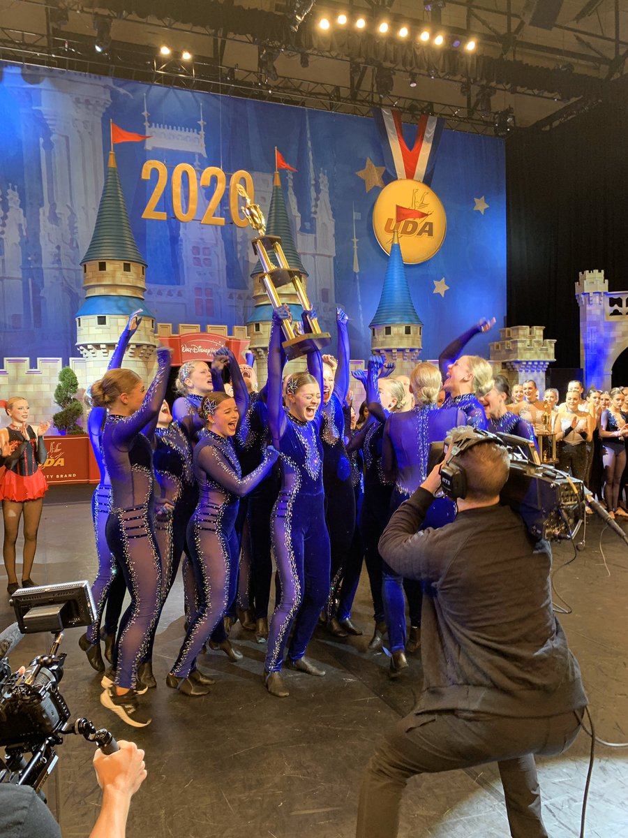 UDAnews's tweet photo. Congratulations to the 2020 Varsity High Kick National Champions, West Fargo! 🏆 #UDAnationals https://t.co/kfg2lEpWbx