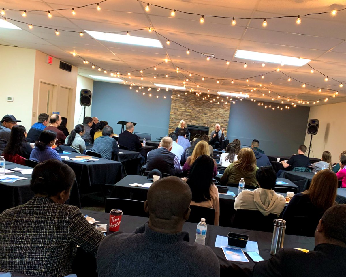 revmacd's tweet photo. TOGETHER | “Our goal is not to think alike, it’s to think together!” -Helen Burns. Special thanks to our friends Pastors John & Helen Burns for investing into men, women, & married couples today, as well as Team Calvary for serving so well. #WeAreCalvary #TogetherFamilyWeekend https://t.co/zos9LyWNyb