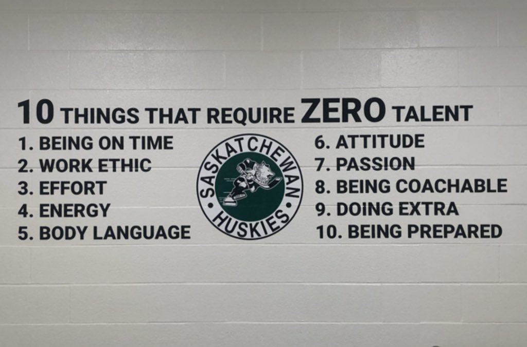 If you’re determined to be an achiever either personally or professionally then take note, these matter. Thanks to <a href="/HuskieAthletics/">Huskie Athletics</a> for hosting the #WarmanWildcats tonight!