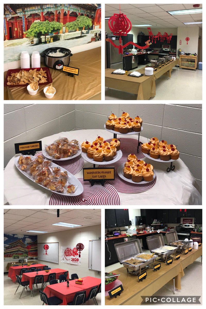 Our amazing <a href="/SixesPTA/">Sixes PTA</a> <a href="/SixesStars/">Sixes Elementary</a> <a href="/CherokeeSchools/">Cherokee Co. Schools</a> treated teachers 2 a #ChineseNewYear luncheon!We were spoiled with beef noodles,rangoon,&amp;mandarin cupcakes!We felt as lucky as a red envelope! #shinebright #shinetogether #sixesfam #ccsdfam