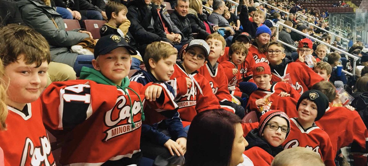 What a night to be out with the  team. Go Growlers!