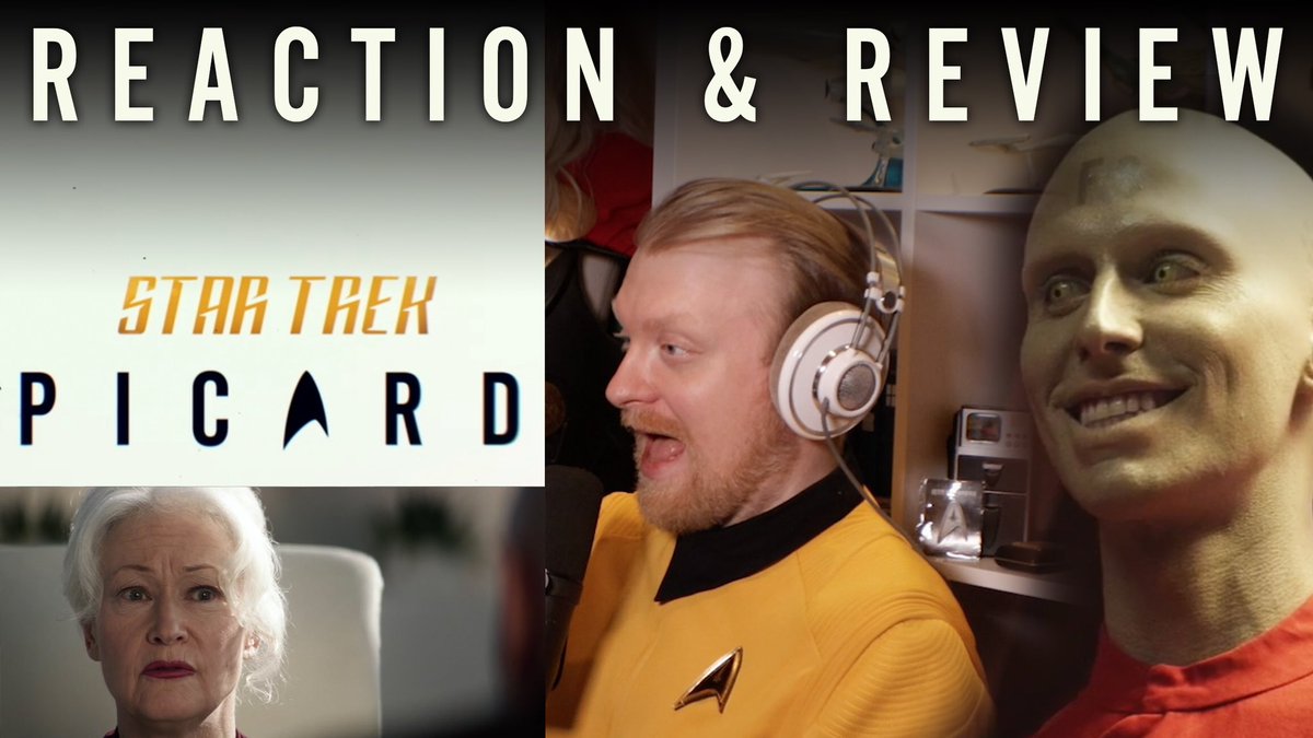 ChrisRCarter83's tweet photo. My reaction and review of Star Trek Picard episode 2 is now live!!
https://t.co/vFhFNNngFu #startrek #startrekpicard #picard #starfleet #mapsandlegends #androids #data #f8 #reaction #review https://t.co/Nr7qc1ygnk
