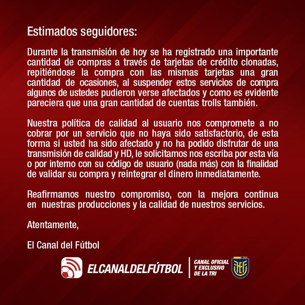 ®El Canal del Fútbol 🇪🇨⚽ tweet media