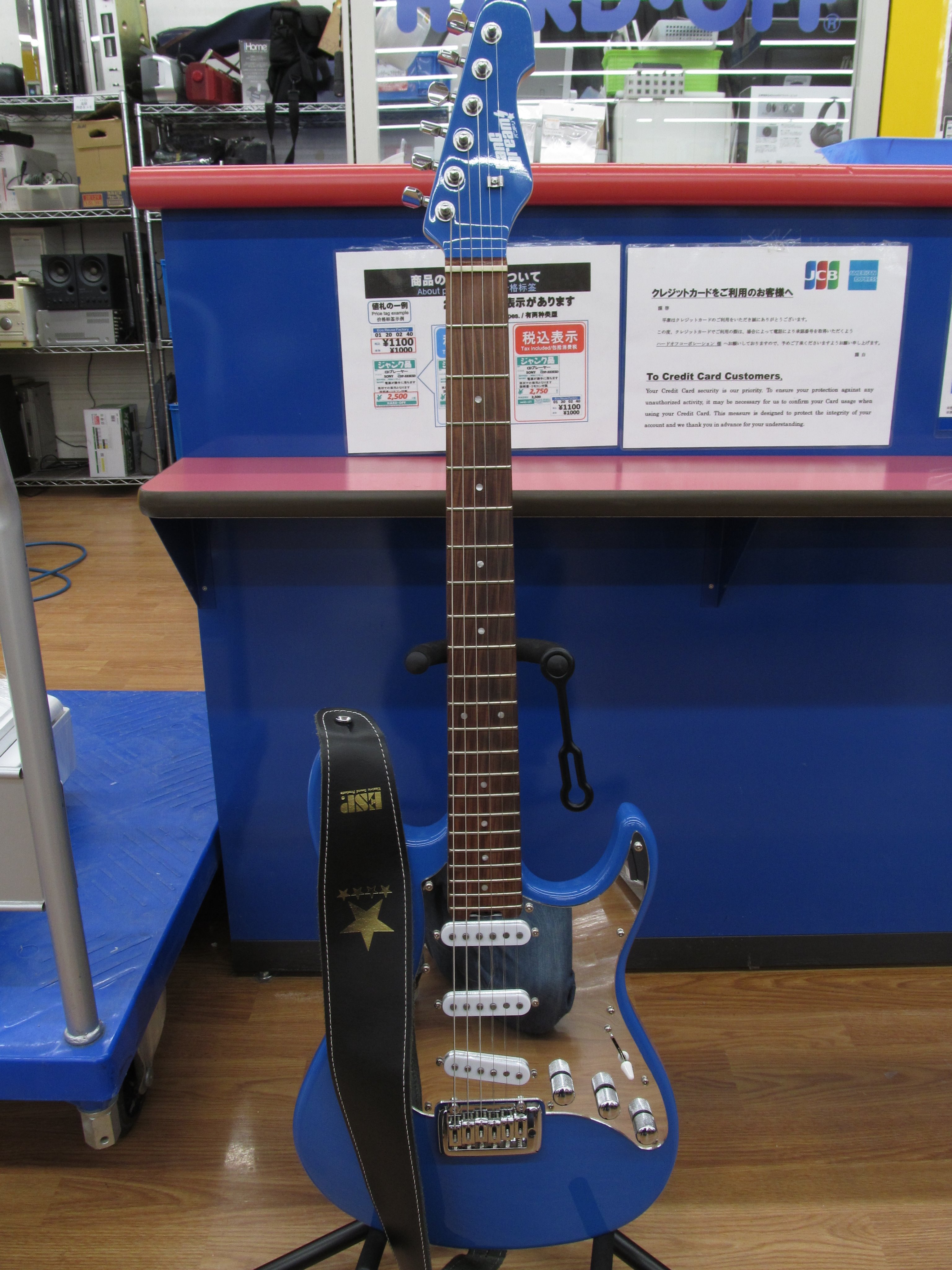 ハードオフ上田店 公式 Espのエレキギター Snapper Tae を買い取り致しました アニメ バンドリ とのコラボレーションモデルで作中の 花園たえ が使用しているギターのコピーモデルになりますね ハードオフ上田店 上田市 バンドリ