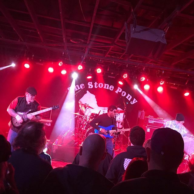 Rocking with our buds @metal_life_crisis  @the_stone_pony #nj #metal #localmusic ift.tt/2RPh91y