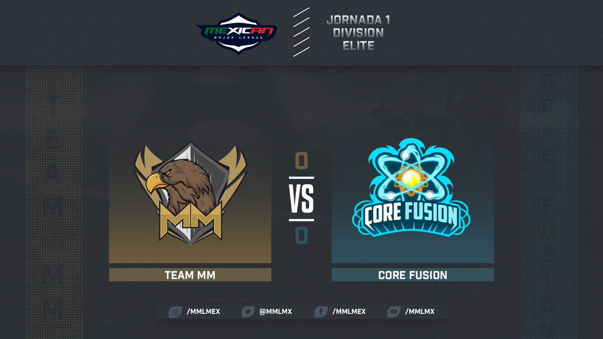 MMLmx's tweet photo. ‼️Se nos viene la 3er partida de la noche entre los equipo de @ClanMFAM vs #CoreFusion ‼️

#LigaMML 🔥

📲 En vivo por: https://t.co/jIqaYwZbu1 https://t.co/gWCKhfkfkK