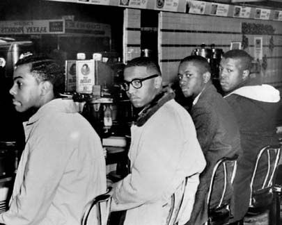 willmaza530's tweet photo. 60 years ago today, Joesph, Franklin, Jibreel, and David sparked a movement by sitting down at a lunch counter in Greensboro, NC. Thank you for your courage and for providing us with a timely reminder that equality &amp; unity are more powerful than hate &amp; division. #GreensboroFour https://t.co/bdkdSbHdwl