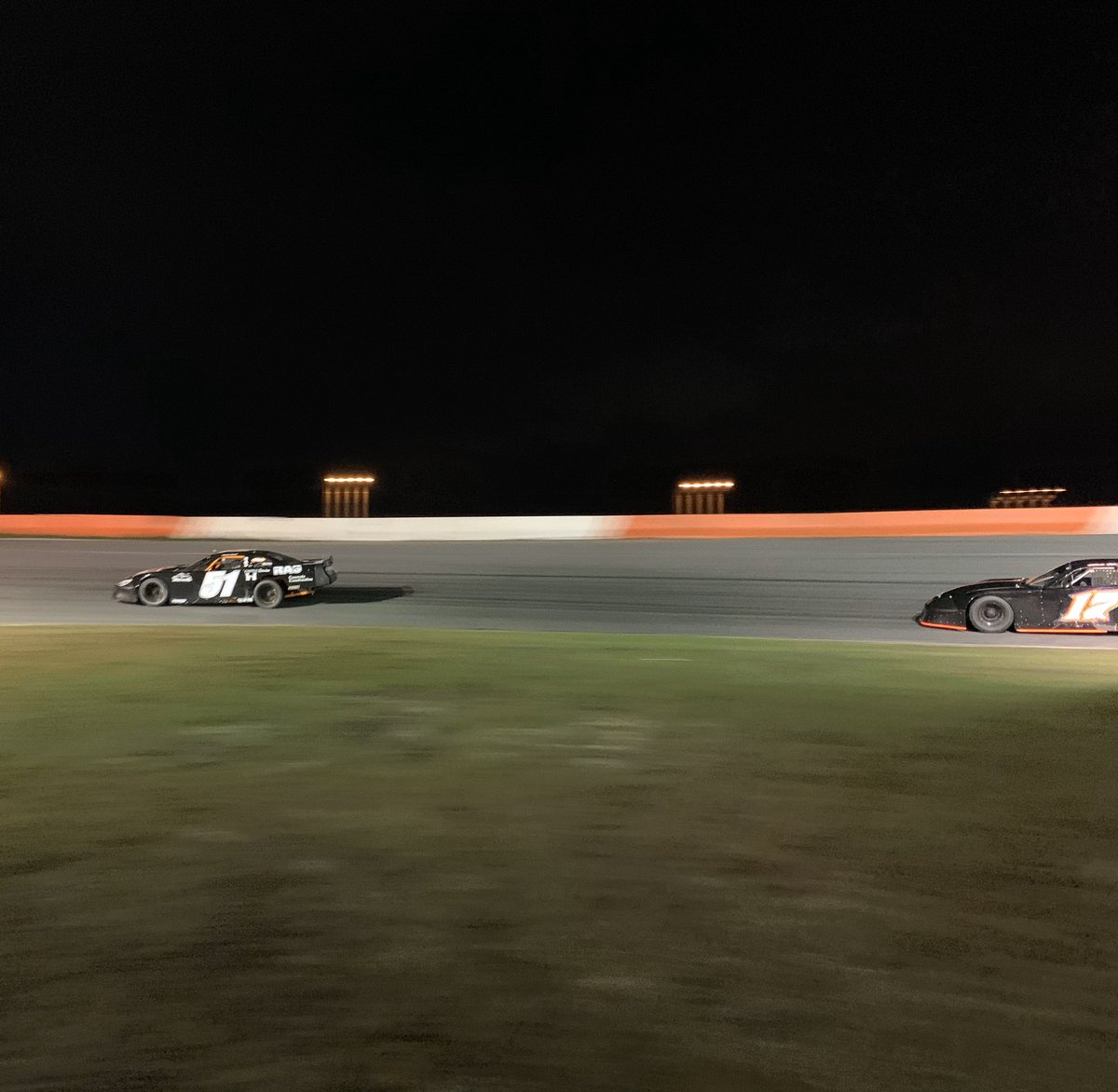 RacingAmerica's tweet photo. #CitrusSLM: @michaelatwell1 is leading over @Nick_Neri_17. Lap 45 of 75 laps. @CitrusSpeedway.
📺: https://t.co/uap6XGE7IB https://t.co/HYe2xSf5PS