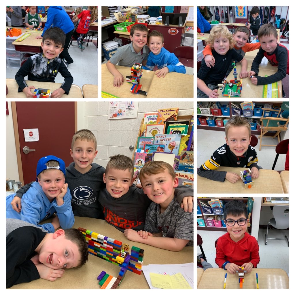 After reading Blizzard during week 2 of LEGOs &amp; Literature, we built some tools to get through the snow.