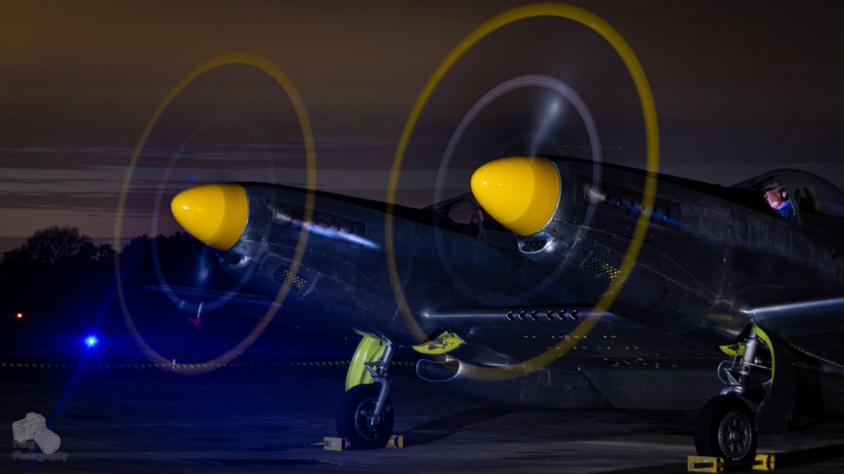 PringPhotograph's tweet image. Spiny things of death - XP82 during power run.
.
#xp82nightrun #xp82 #twinmustang #warbird #vac #ValiantAirCommand #Tico #Titusville #loveFL #aviationdaily #aviation
