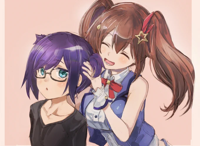 #soraArt #絵ーちゃん
ツインテの日 