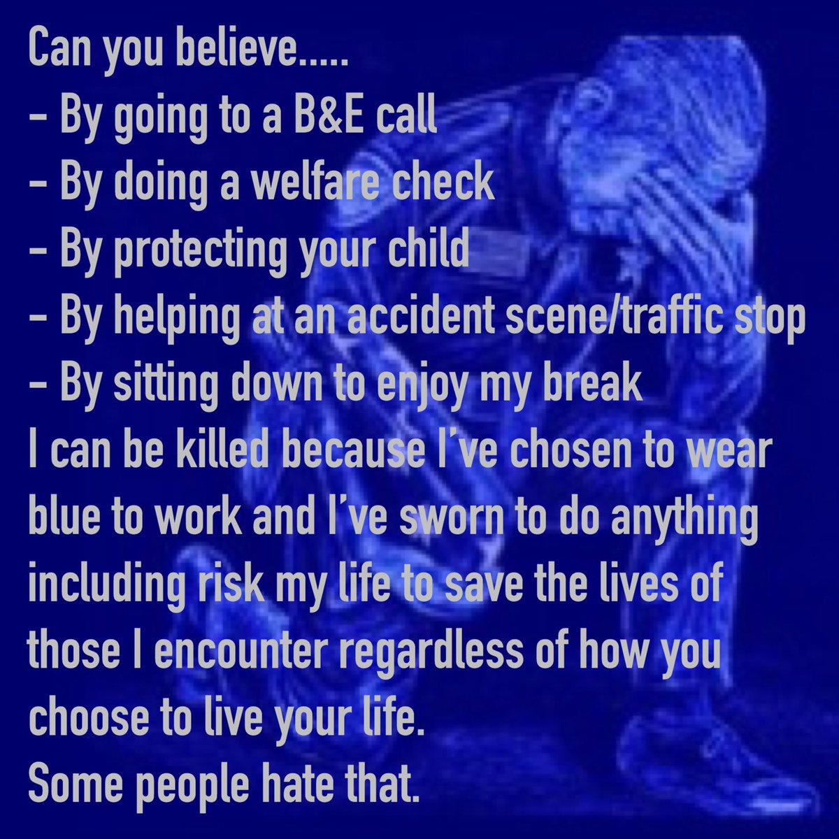 PeaceMakerDesi1's tweet image. 10-7 #RiP brother. 
Ofcr Alan McCollum @CorpusChristiPD was killed in the #LOD 1/31/20 when he was struck by a car while conducting a traffic stop. I send my condolences to his family both blood &amp;amp; blue. To date there have been 12 #LODDs in 2020. 
#RiP
#EOW 

(Artwork by K)