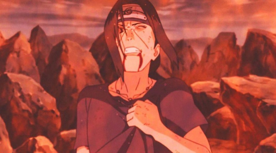 Andyboludx's tweet image. Para mí itachi tenia coronavirus y murió.