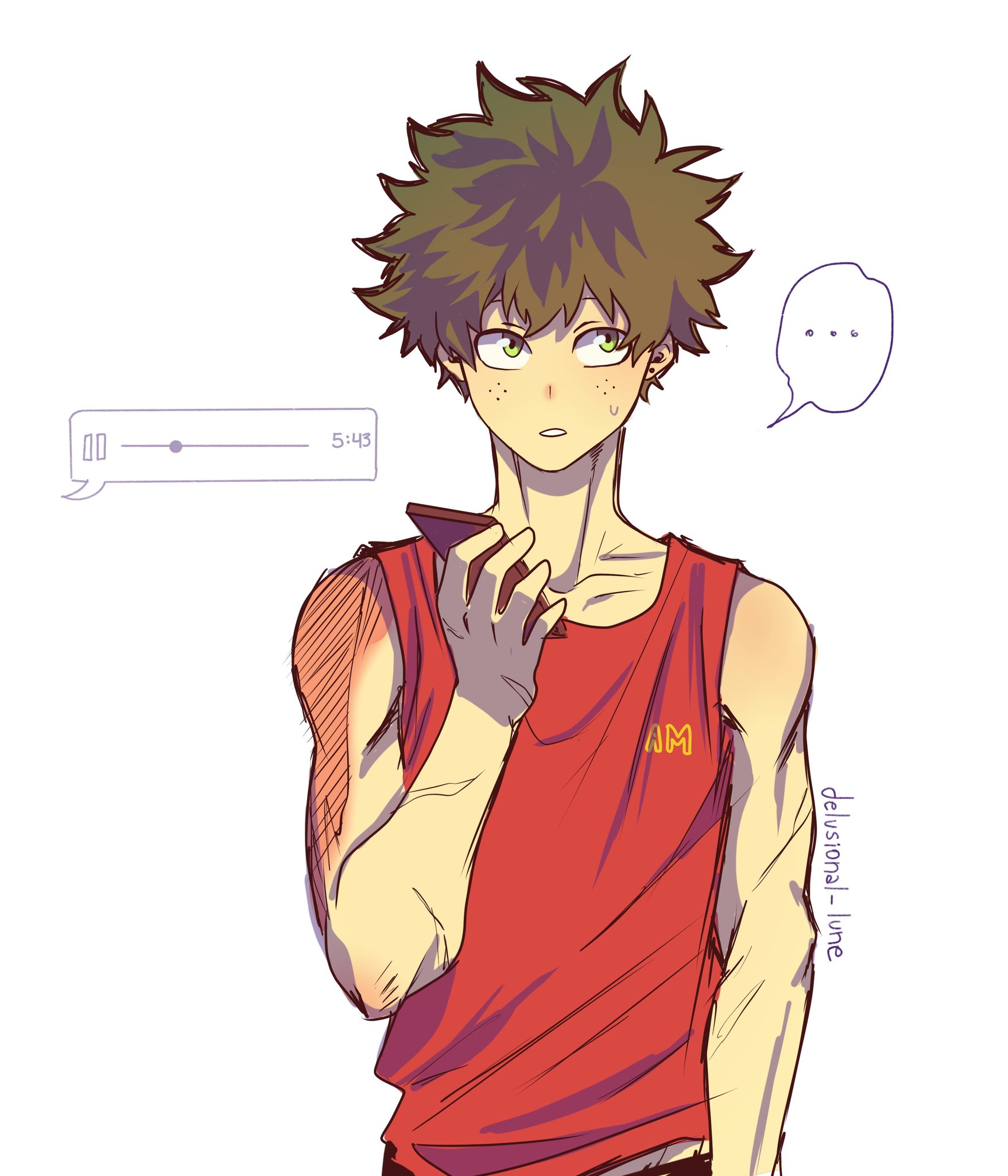 Lune 🌙💙🤍💙 on Twitter "Idk who sent the voice note but it's probably