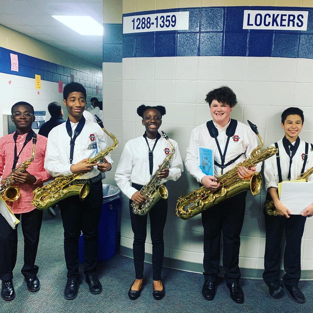 GoodsonMSBand's tweet photo. Great success yesterday at #CFISD Middle school solo and Ensemble contest! ALL of our ensembles received a first division!! #goodsonband #yayband #hardworkpaysoff https://t.co/yiQIu7WJ23