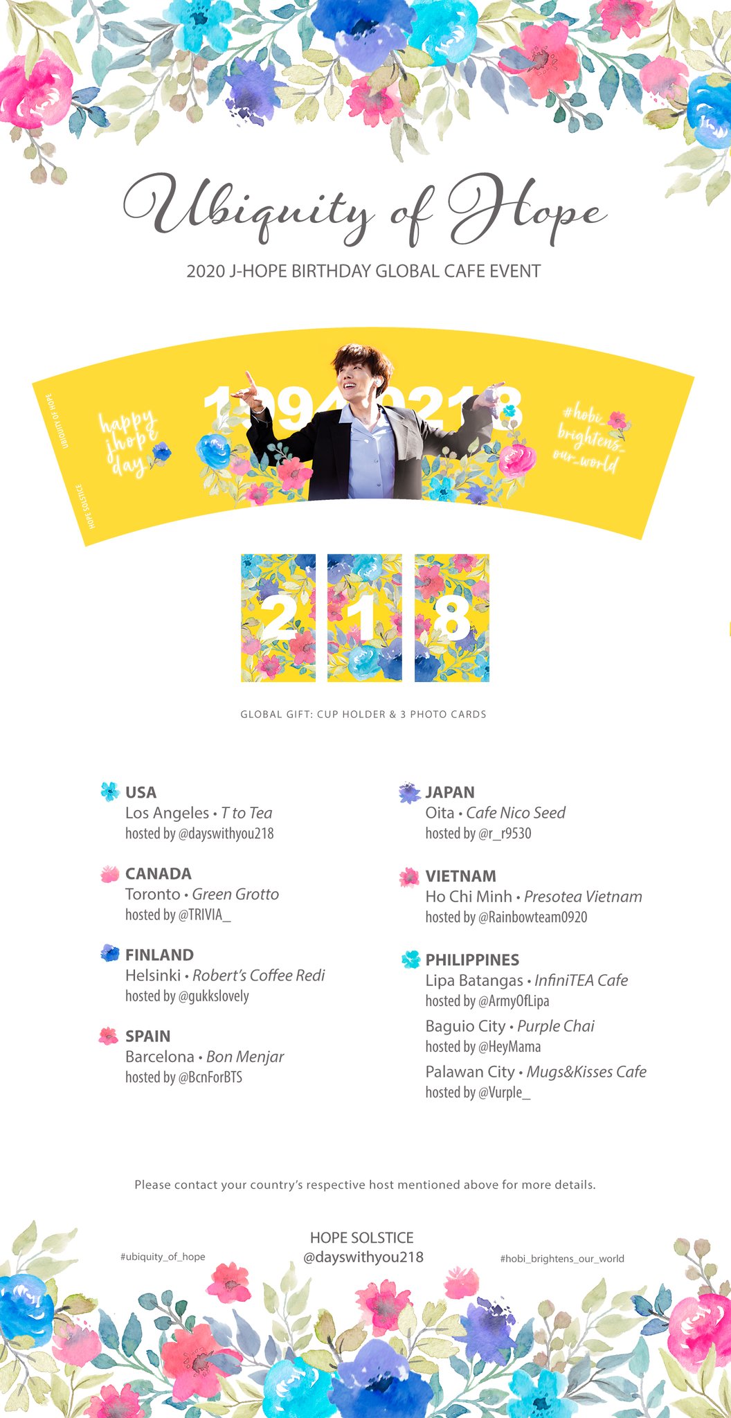 Hope Solstice Happy J Hope Day Global Cafe Event 𝐔𝐁𝐈𝐐𝐔𝐈𝐓𝐘 𝐎𝐅 𝐇𝐎𝐏𝐄 Ubiquity Of Hope Hobi Brightens Our World Let S All Celebrate His Day Together T Co Dld9pkapq8 Hope Solstice Happy J Hope Day Global Cafe Event 𝐔𝐁𝐈𝐐𝐔𝐈𝐓𝐘 𝐎𝐅 𝐇𝐎𝐏𝐄 Ubiquity Of Hope Hobi Brightens Our World Let S All Celebrate His Day Together T Co Dld9pkapq8