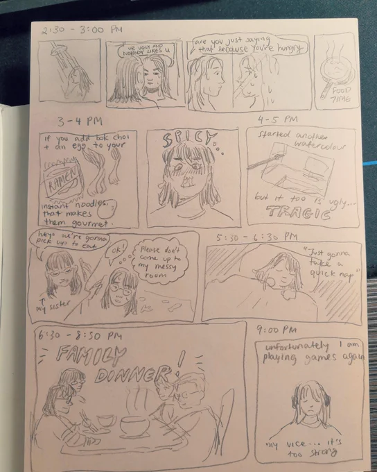 #hourlycomicday #hourlycomicday2020  part 2🌞🌞 