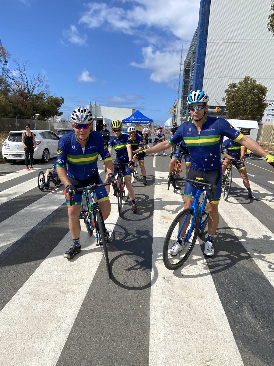 Wellbeing_au's tweet photo. Day 3 is race day for our @InvictusGamesNL #Team Australia cyclists. With an Individual Time Trial & Criterium camp facilitated & supported by #ADF #Adaptivesports #VeteranSportAustralia @UniversitySA #Invictus Pathways Program. #strongertogether #invictuspathways https://t.co/AJ8U0ZeRMH