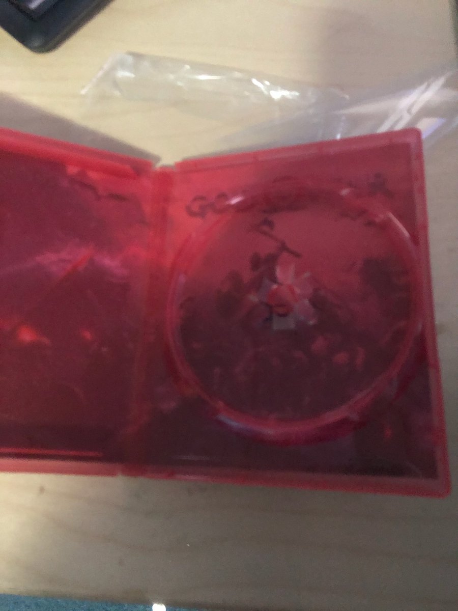 Dryve112's tweet photo. This happened: Myvwife picked this up from @target white marsh. A copy of God of War and the jewel case was empty. We've contacted Customer Support. If this isn't resolved, we'll close our account, LoC and recommend everyone bot use this Target branch. https://t.co/FKFI3l8s7b