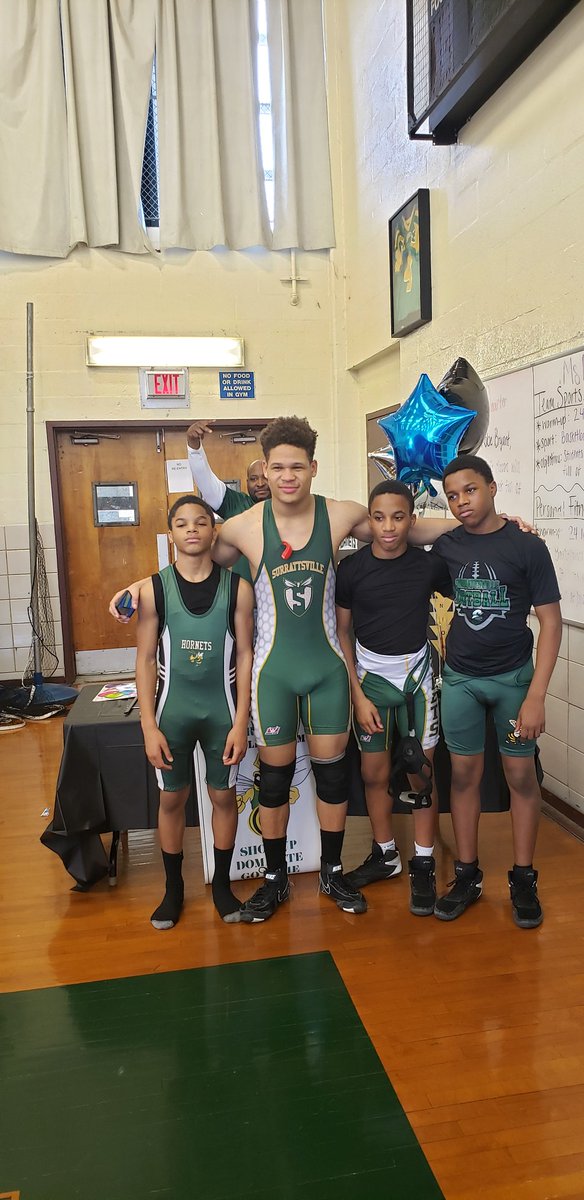 SurrattsvilleW's tweet photo. Today we recognize and honor our senior Kejon Fraley. Thanks to you for being our leader on and off the mat. You have been like an extra Coach for our younger wrestlers in showing them the right way to do things. We are looking forward to great things from him in the future.🤼♂️🤼♀️ https://t.co/6X91ZMg4t5