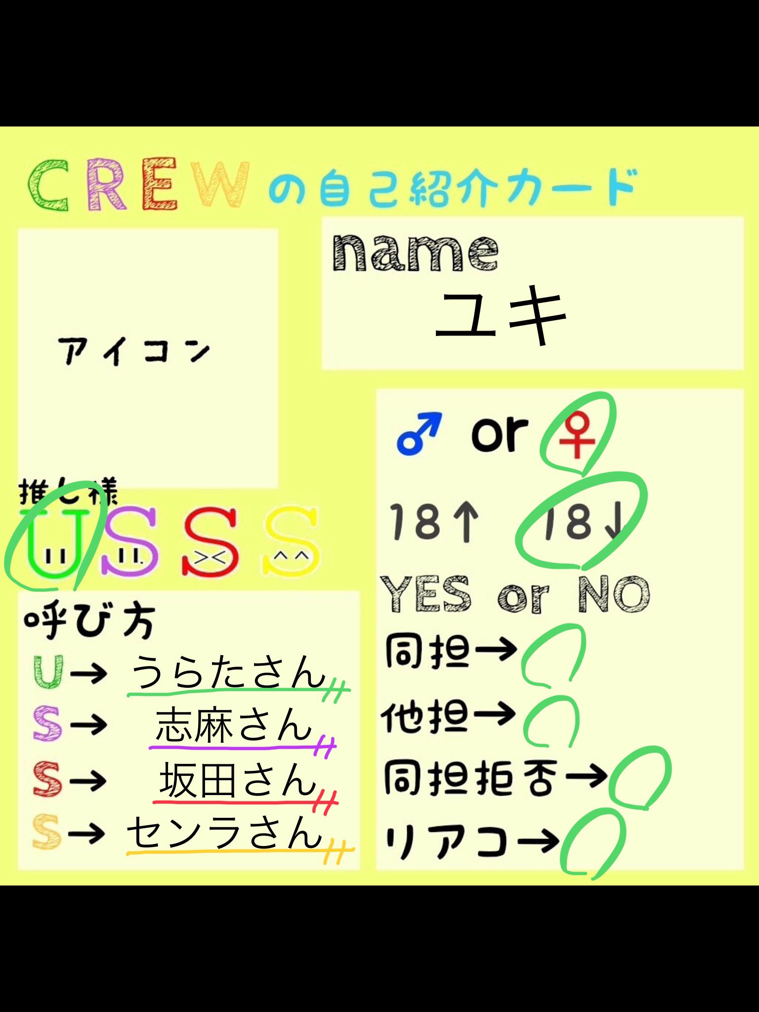 ユキ こたぬき 坂田家 Crew0315yuki Twitter