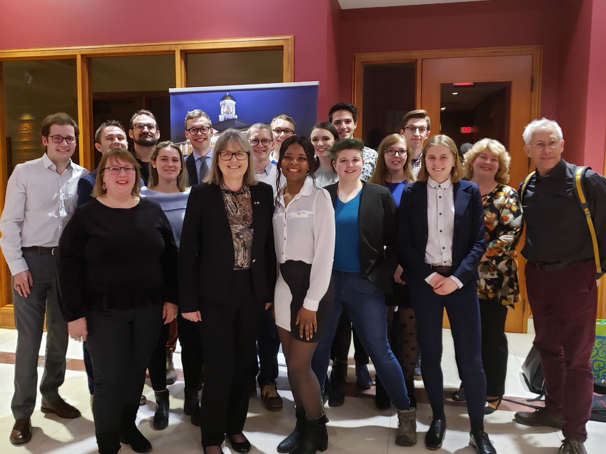 mta_physics's tweet photo. Mount Allison contingent at AUPAC 2020 with Dr. Donna Strickland winner of the 2018 Nobel Prize in Physics. #physics #mountallisonphysics #Aupac2020 https://t.co/j3XhqOpaah