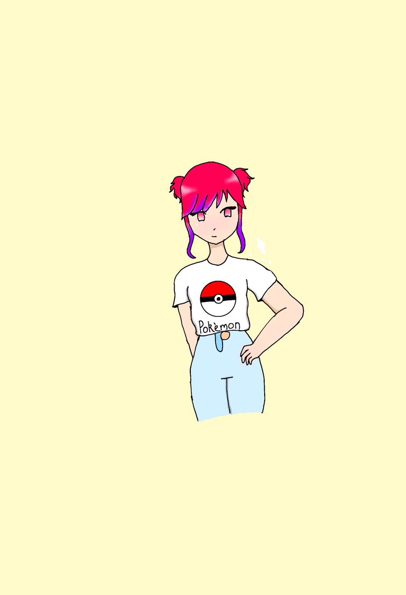 sophiejade06's tweet photo. I’ve been sick lately and haven’t really been in the mood for drawing. I’ve also been obsessed with Pokèmon lately. Also, do hashtags work the same on twitter?
•
•
•
•
•
•
•
•
•
•
•
#girl #drawing #digital #digitaldrawing #drawingdigital #dumbhashtags #pink #blue #red https://t.co/bmZCWwwdba