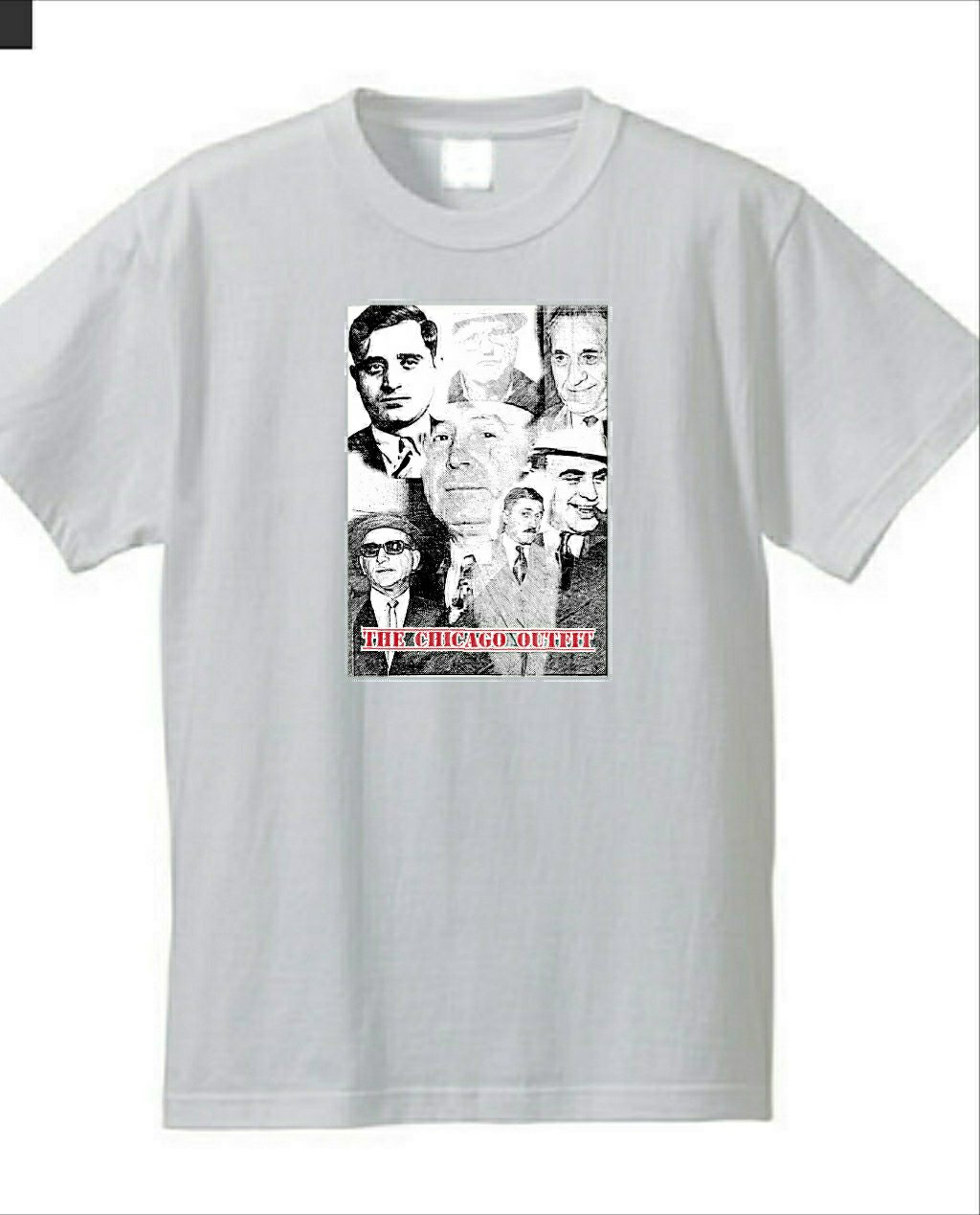 マフィア 映画情報 ジャパンマイヤーランスキー シカゴ アウトフィット Tシャツ 歴代のシカゴマフィアのボス達がスケッチされています ジョニー トーリオ アル カポネ ポール リッカ サム ジアンカーナ ジョー アッカルド などなど ｎｙよりシカゴ