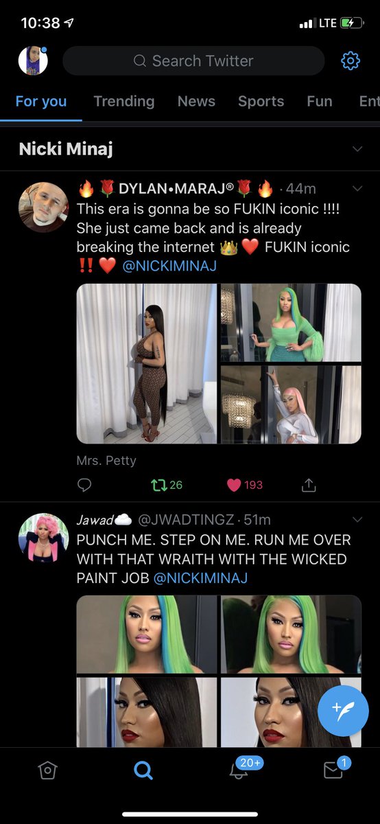 KingRayMontana_'s tweet photo. NICKI MINAJ HAS HER OWN TOPIC ON TWITTER π₯΅π₯΅π€ͺπ€ͺ trend #NickiMinaj #BarbieMinaj #MinajInMiami #BarbieInMiami #NickiInMiami https://t.co/h0ZiYa8JnW