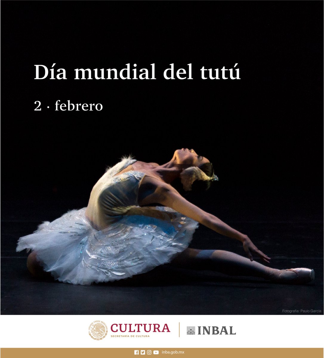 CNDanzaMX's tweet photo. #WorldTutuDay | ¡Es el día mundial del tutú! La indumentaria distintiva de la danza clásica
¡Sí! A la prenda inventada en la Europa de 1820, y que la bailarina M. Taglioni inmortalizó en 1832, se le conmemora desde hace 6 años (2014) en apoyo a la educación del ballet

#DatoINBAL https://t.co/au2AUYv5oJ
