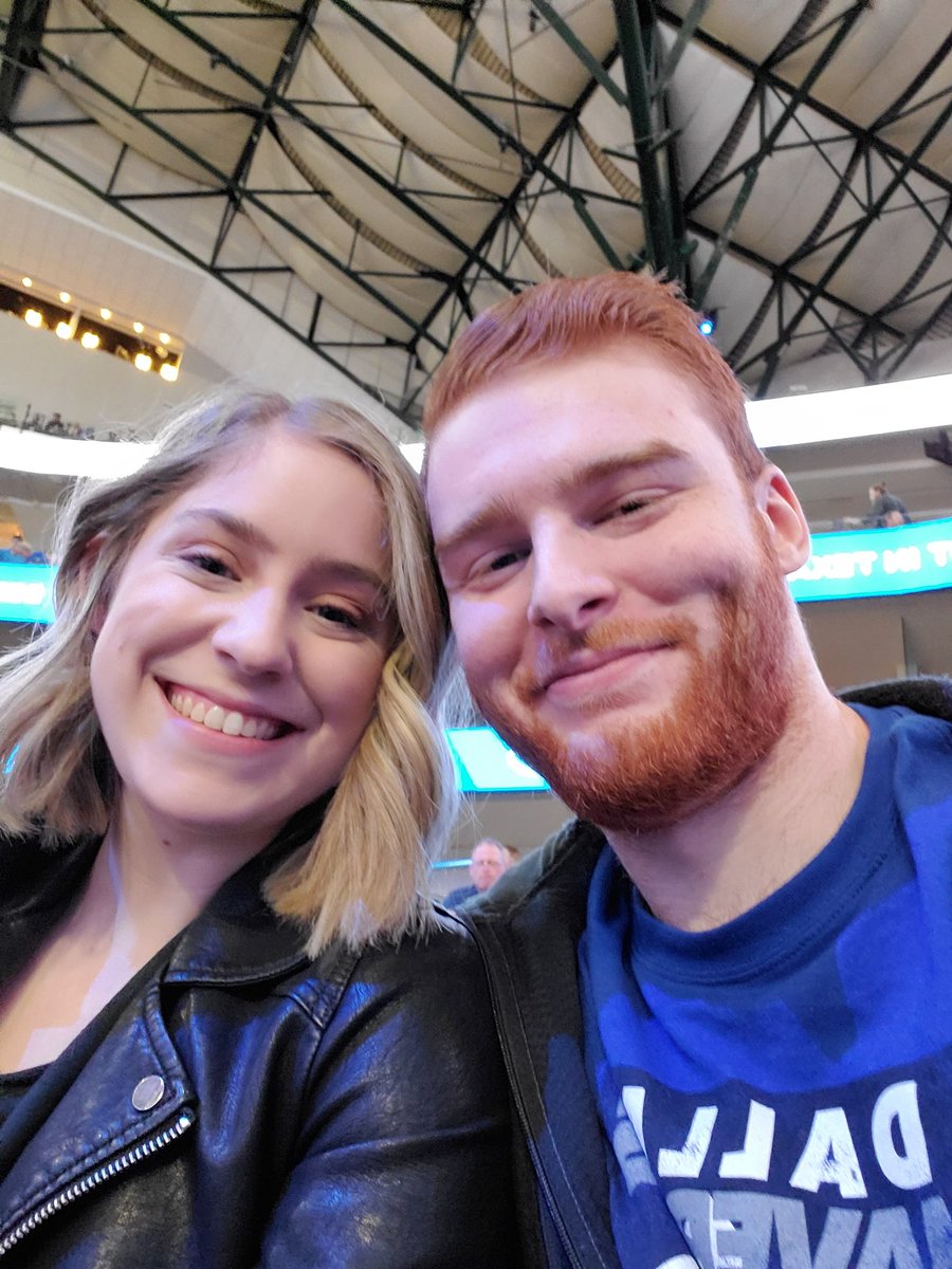 kailanbray's tweet photo. Was hoping to see friend and former teammate @snipabrooks_ but he's busy tearing it up in the G league. But I'll settle for a Mavericks win. https://t.co/AEueMChuDJ