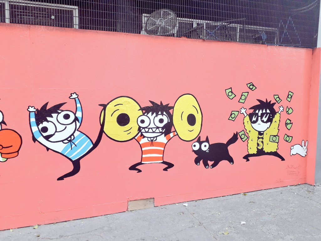 cdcoronita's tweet photo. Están bonitos los murales.😃
#InternetWalls #DoWhatYouCant #Pictoline #AlexNorris #OhNo #DorrisMcComics #SarahAndersen #MexicoCity #SarahsScribbles #Mural https://t.co/jlgKpvGZ1Y