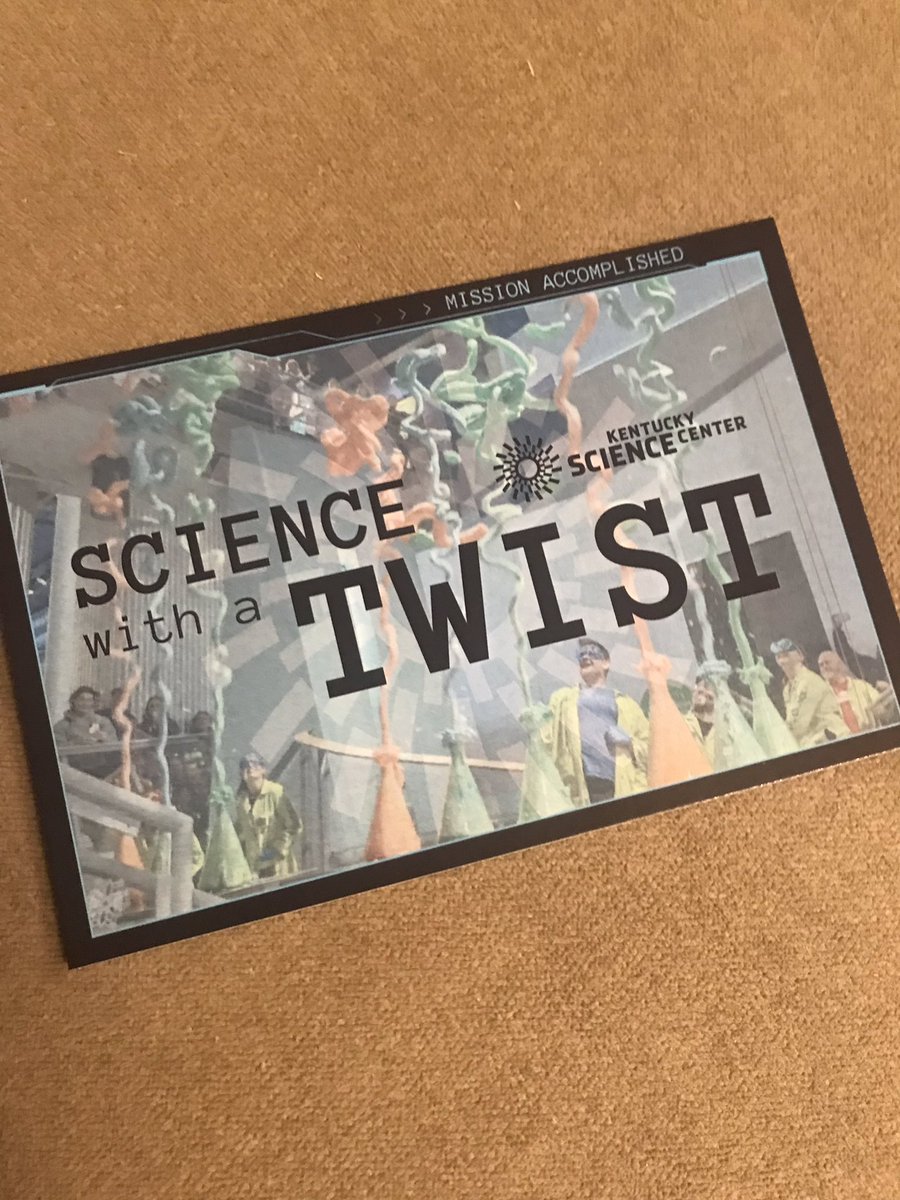 Such a great time supporting a wonderful, important part of #Louisville. Science Matters <a href="/KYScience/">Kentucky Science Center</a> #ksctwist