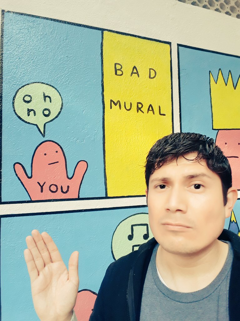 cdcoronita's tweet photo. Están bonitos los murales.😃
#InternetWalls #DoWhatYouCant #Pictoline #AlexNorris #OhNo #DorrisMcComics #SarahAndersen #MexicoCity #SarahsScribbles #Mural https://t.co/jlgKpvGZ1Y