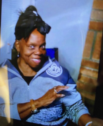 ArlingtonPD's tweet photo. We need your help in locating 66-year old Toni Walker, 5’3 140lbs &amp; wears hair in a ponytail. She was last seen wearing a gray/blue jacket, black pants, &amp; black sneakers. She has stars tattooed on her neck. Last seen on foot around ATT Stadium at 1030 am &amp; suffers from dementia. https://t.co/Jwo1x19BXy