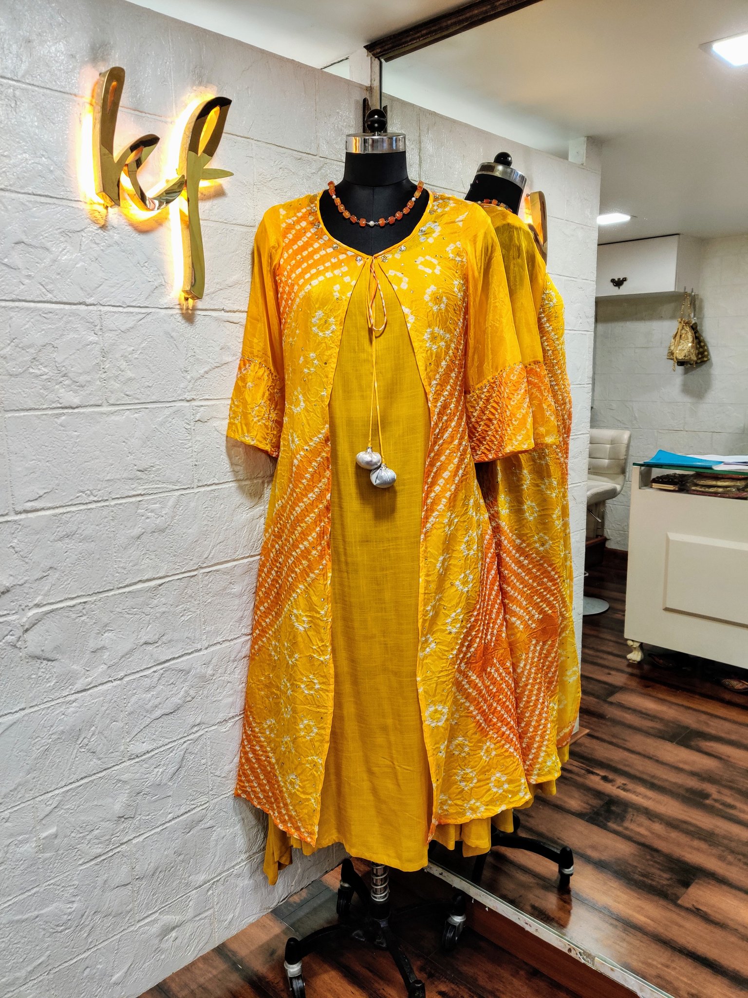 Bangalore silk kurti with heavy hand work on yoke and with fancy dupatta  size4446 MSP1395  Instagram
