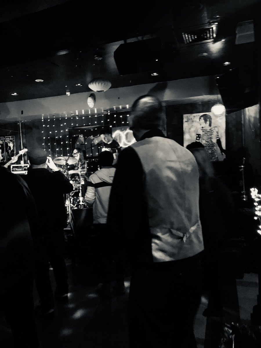 tinacpowell's tweet photo. My brother brought life and music to Jersey City where there was none. Tonight might be the last night of #FMJerseyCity but your next act will be even more incredible #rockitdocket https://t.co/wb61kGdY94