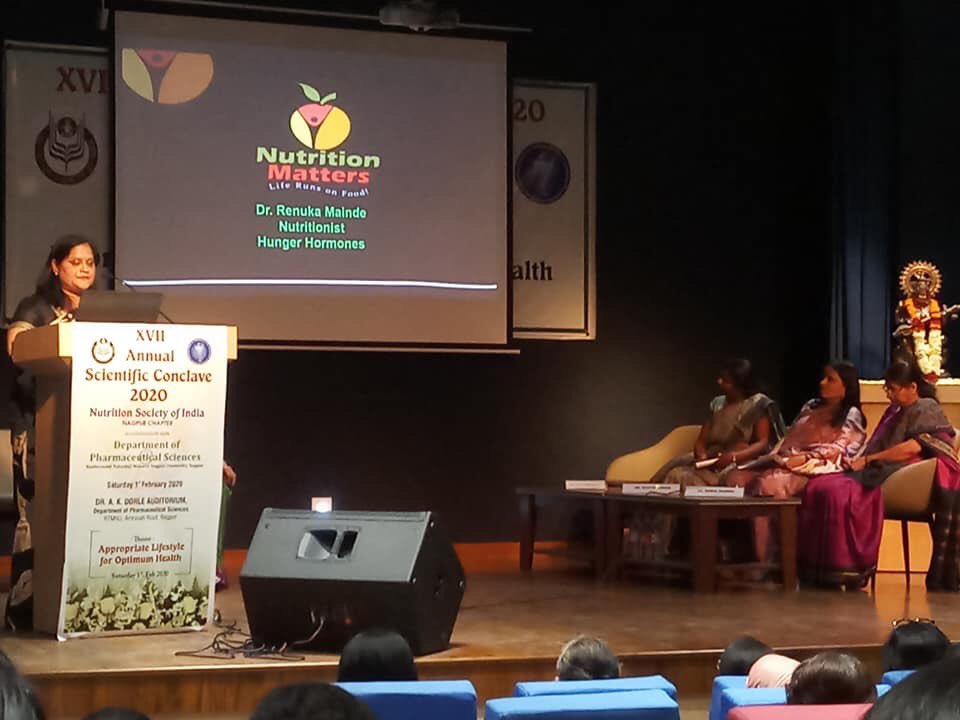 MaindeRenuka's tweet photo. Power Talks - opportunity to speak on Hunger Hormones and Meal composition. Way to treat Obesity challenges. Nutrition Society of India Nagpur chapter scientific conclave #eatrightIndia #Netprofan# healthy diets https://t.co/rAX4LBVIyb