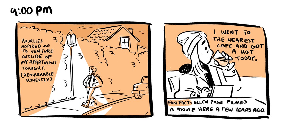 Ending the day with a more thoughtful vibe! It's done! #hourlycomicday #hourlycomicday2020