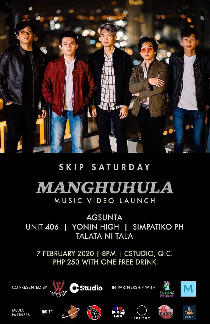 Excited to launch our second music video! 
See you all Skippers! 🙂
Thank you <a href="/Agsunta/">Agsunta</a> | <a href="/406Unit/">Official Tenants ( Unit406)</a> | <a href="/YoninHigh/">Yonin High</a> | <a href="/simpatikoph/">Simpatiko PH</a> | Talata Ni Tala 

Thank you also #PolysonicRecords and #MichiganPhotographyandFilms

Co-Presented by:
Wicked Collective and CStudio