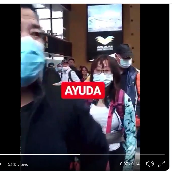 mellow_cat27's tweet image. Los países civilizados y responsables cierran sus fronteras a viajeros provenientes de China. Los países civilizados y responsables, claro... @ginesggarcia
#Ushuaia #USH #SAWH #cruceros #PuertoUshuaia   #coronavirusargentina  #coronavirus

- Captura del video vía @SoyVictoria3