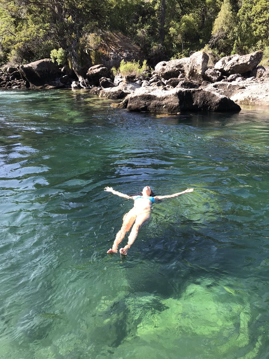 Lariten's tweet photo. Y sí hay ríos donde no te helás al nadar en la cordillera. Con ustedes, los pozones del #Caleufu #Neuquen #Argentina https://t.co/jcSFgStbLW