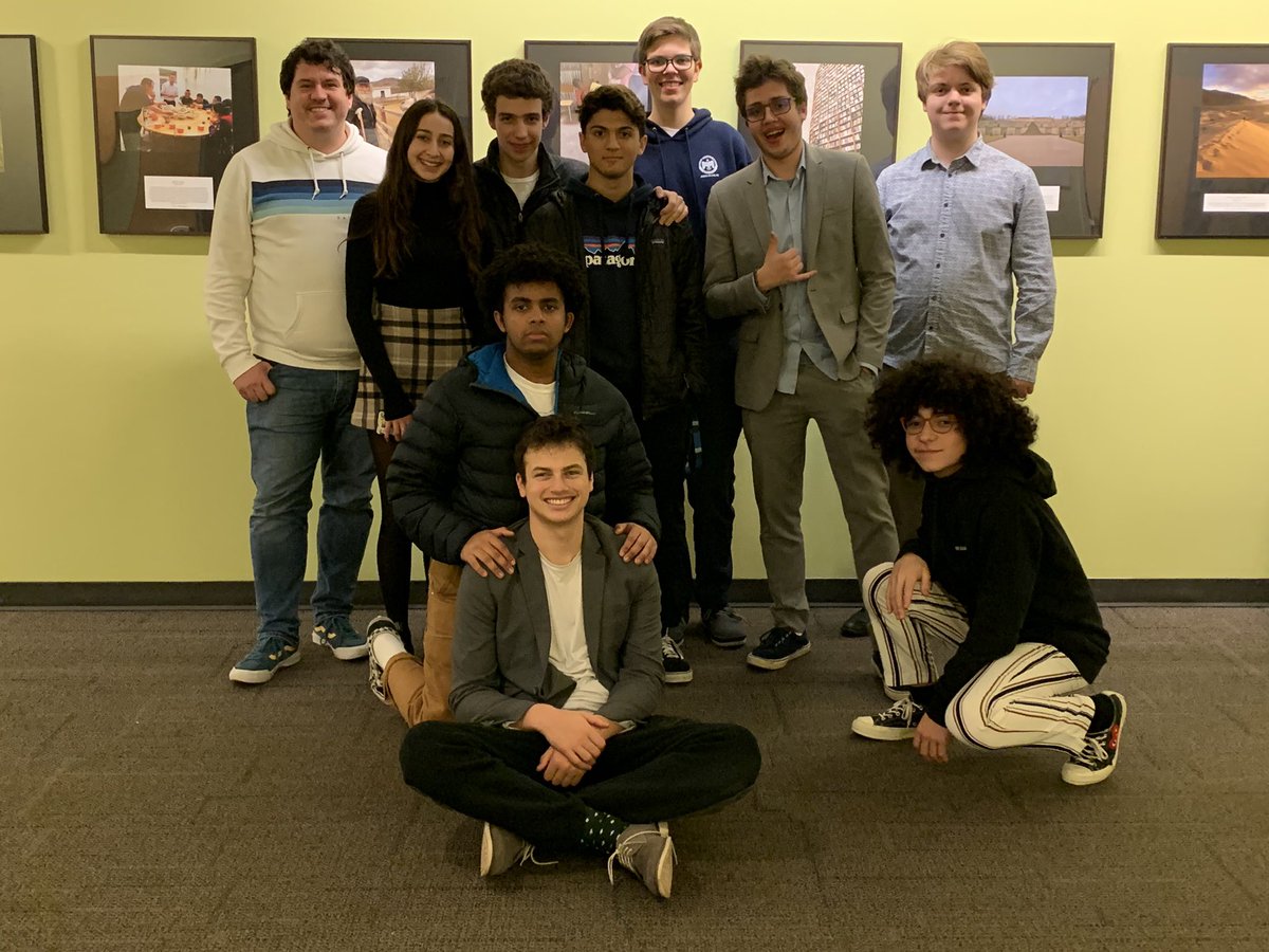 SAASSpeech's tweet image. A great finish to the PLU Invitational for SAAS Speech and Debate! Dylan Breslin, Aliyah Lee, and Sachin Zachariah were co-champions in Open Lincoln Douglas debate, Michael Jorgensen won JV LD, and Emma Leventhal and Emma Skoglund were finalists in Duo Interpretation!