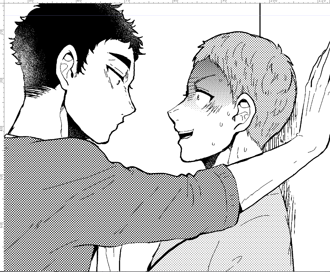 I am drawing a MATSUHANA. 