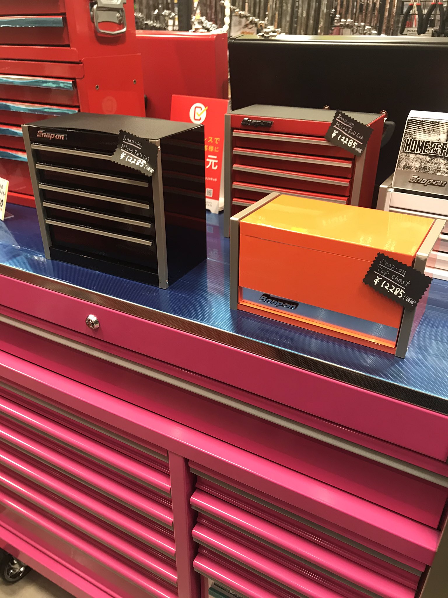 ファクトリーギア 公式 札幌店 スナップオンのミニ工具箱が入荷しました かっわいぃ ラソラ札幌 スナップオン ファクトリーギア T Co 42pwjgzvbh Twitter