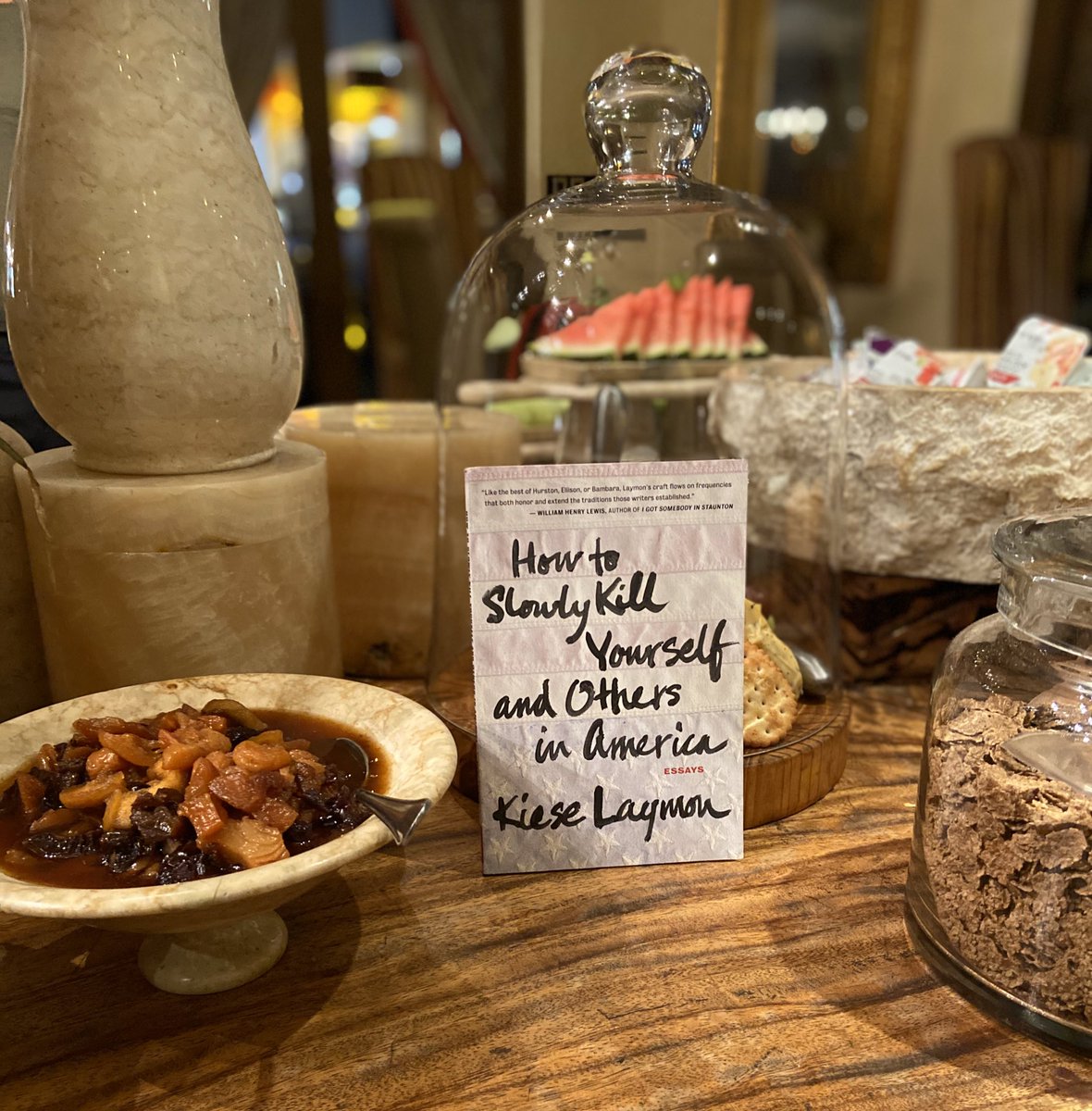 Book 5: How to Slowly Kill Yourself and Others in America by  @KieseLaymon What a magnificent writer. Kiese’s mind, work and passion is really a gift to the world. This book - like Heavy - shows undoubtedly that Laymon is one of the best writers in this generation
