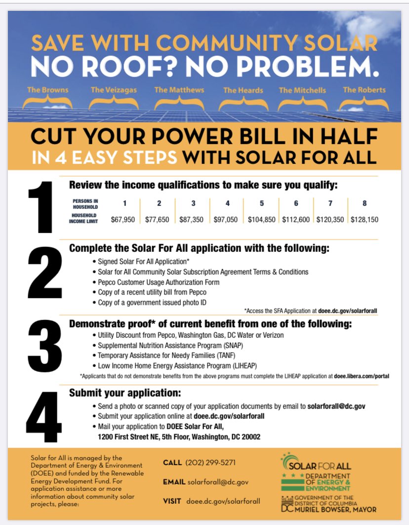 MoniDiop's tweet photo. #ANC8D approved the biggest and Best #SolarFarm in DC. #Ward8 #SolarforAll https://t.co/u6DnYTUCUd