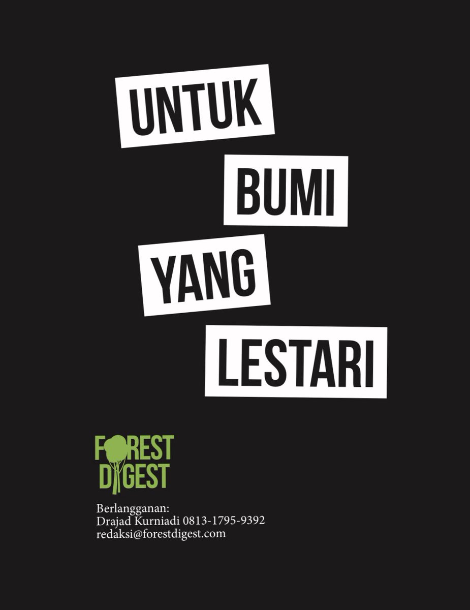 forestdigest's tweet photo. Ketika bumi sedang terancam, Anda perlu senjata untuk menangkalnya.
Baca https://t.co/N2dnCoKd7C
#iklan #forestdigest https://t.co/FEZnEabguU