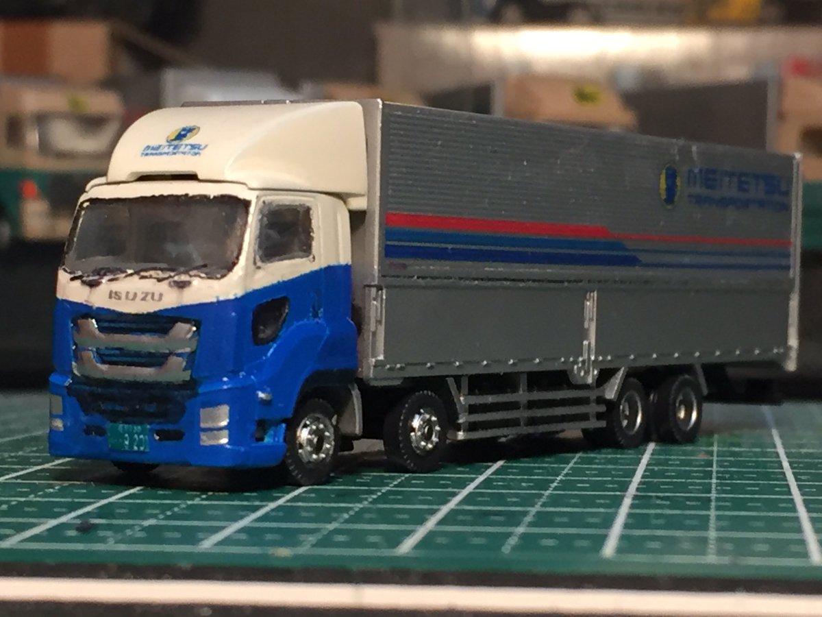 運び屋じゅん V Twitter 名鉄運輸 現行カラー ファイブスターギガで やってやりました 現行カラーも嫌いじゃないっす トラック コレクション改造