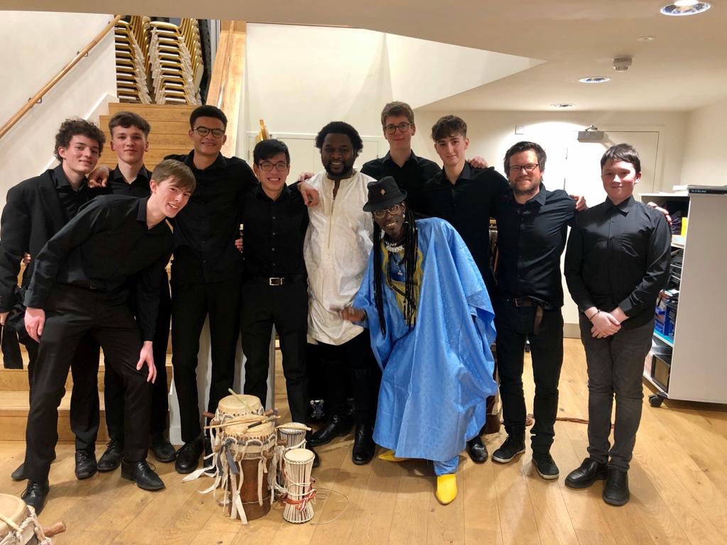 MusicAtWells's tweet photo. Thank you @Fofoulah @davesmithdrums for such an amazing day! 🥁 https://t.co/Njr4xotx4u